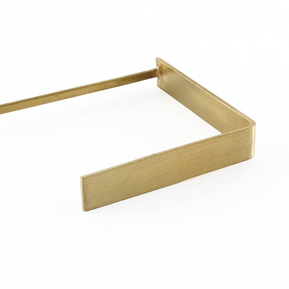 Brass Door Hook – No-Drill Hanger