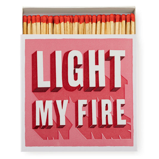 The Archivist's Luxury Matches - Light My Fire