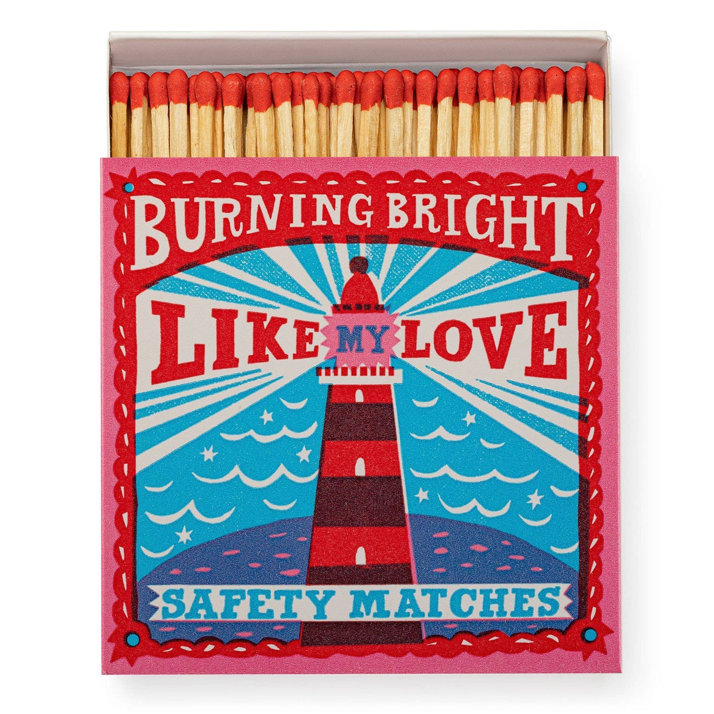 Burning Bright | Square - Safety Matches