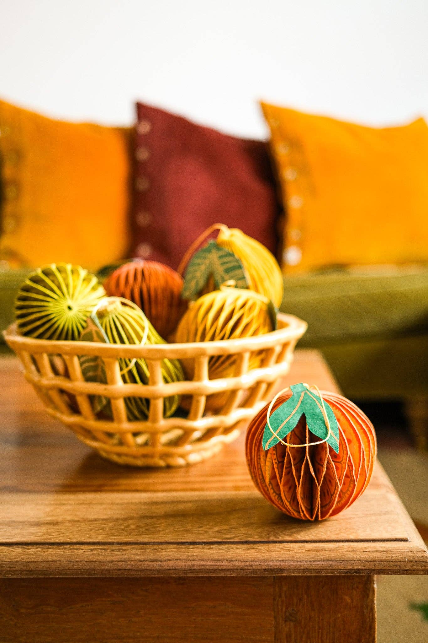 East End Press Orange Ornament