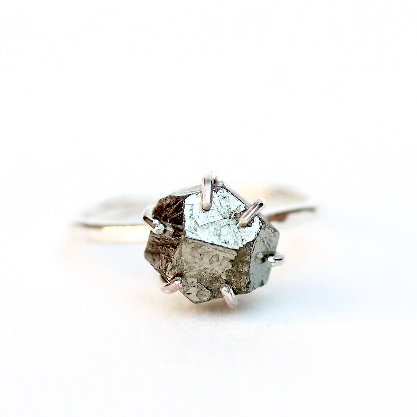 Alana Douvros Raw Pyrite Ring