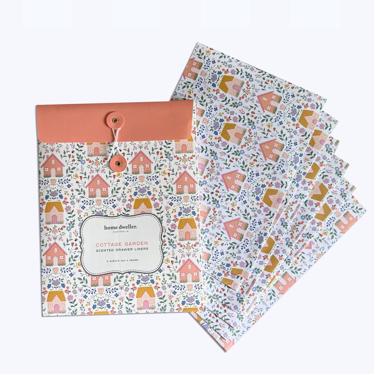 Scented Drawer Liners - Cottage Garden