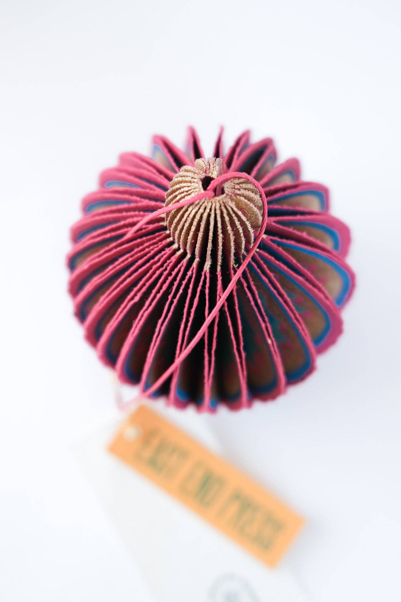 East End Press Pink Bauble Ornament