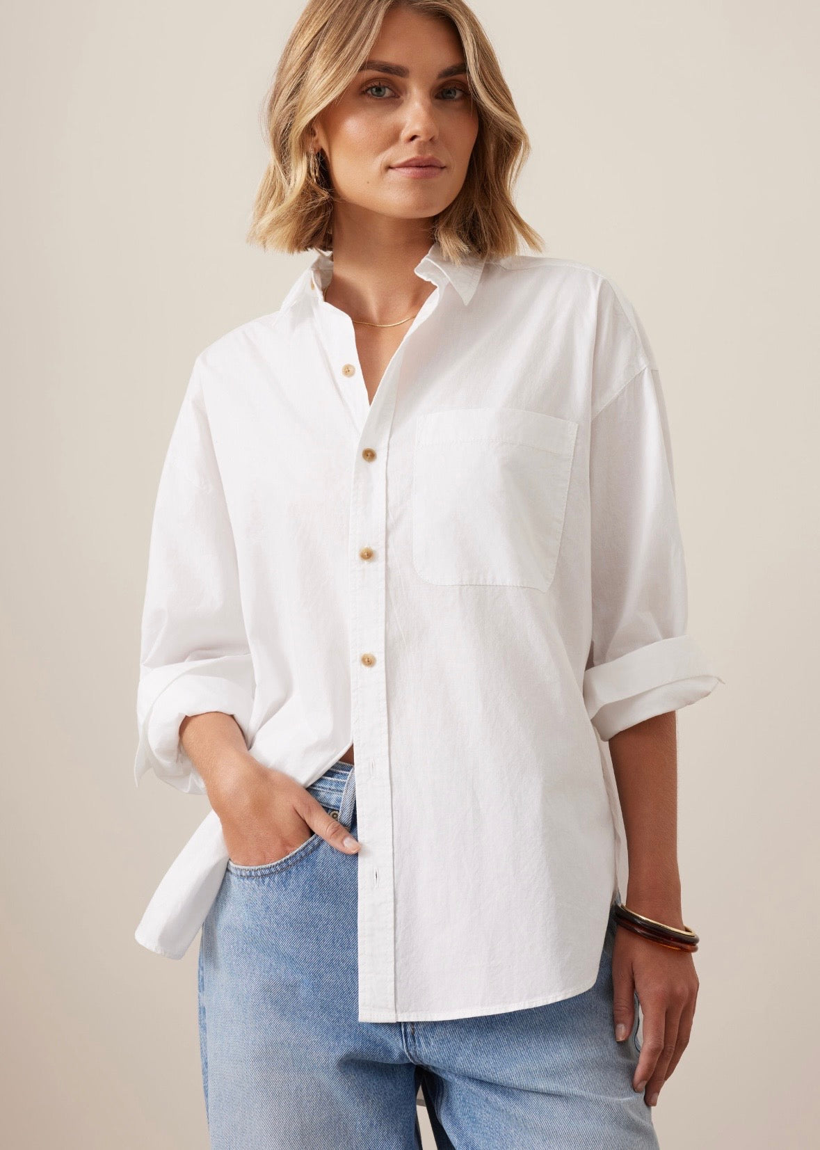Ceres Life Oversized Peta Shirt