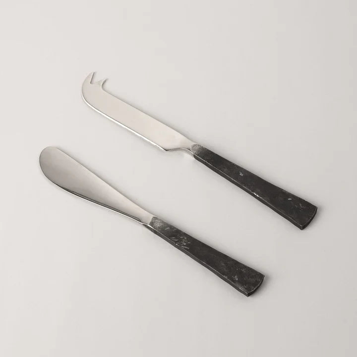 Cheese Knife - Burnished Steel