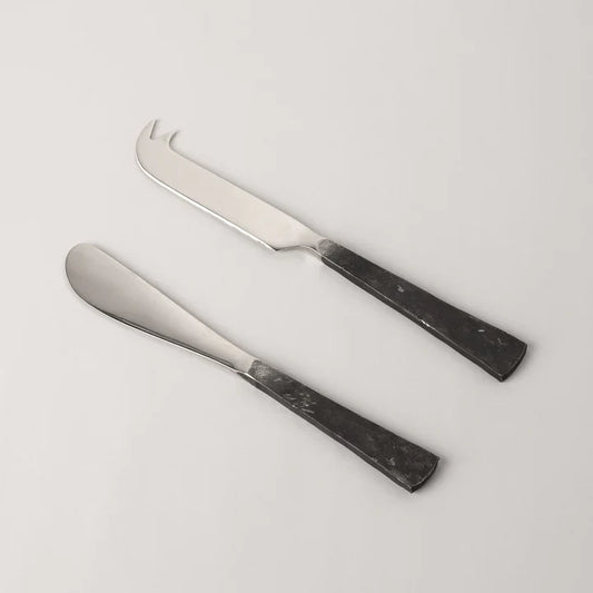 Cheese Knife - Burnished Steel