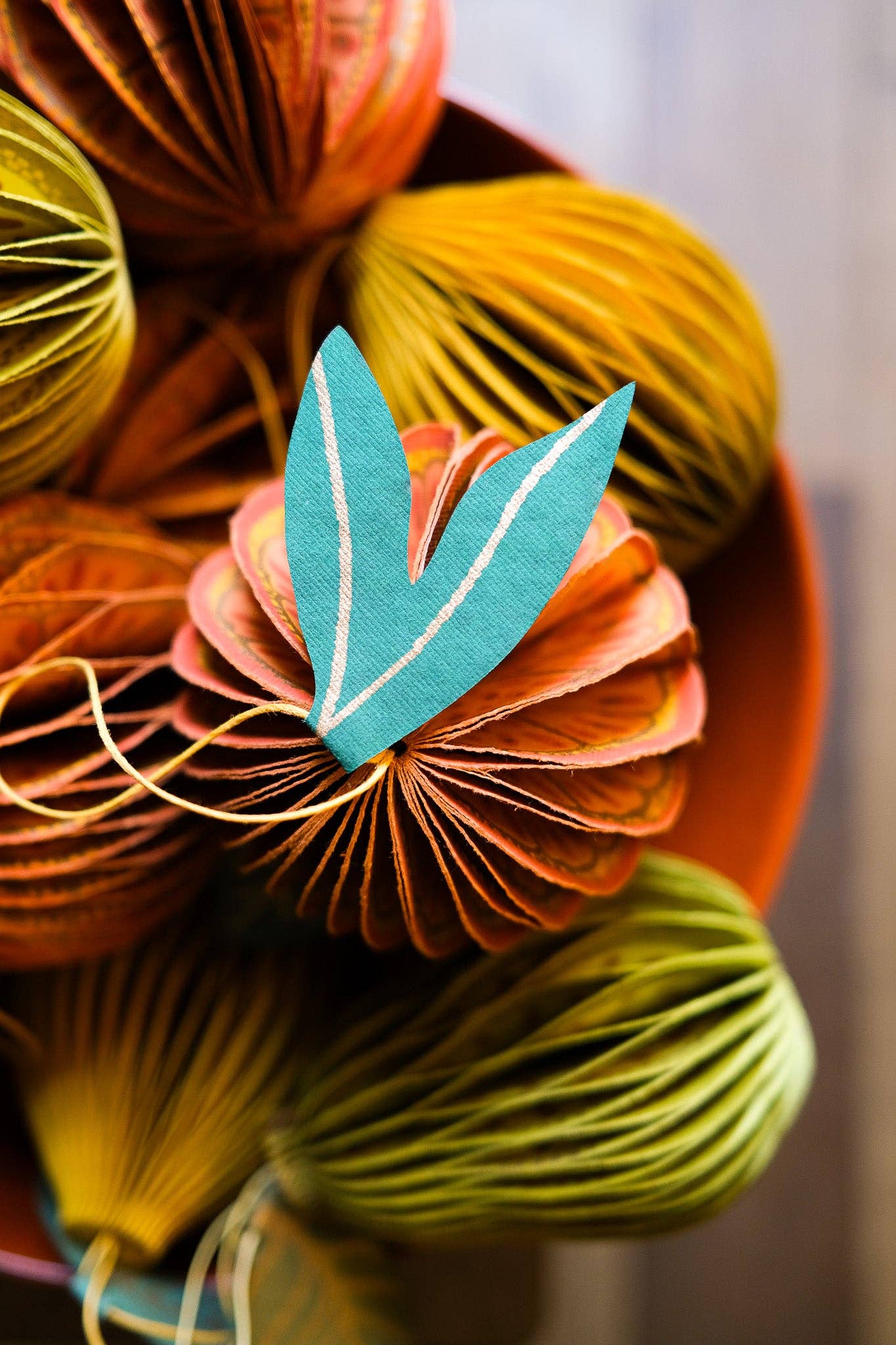 East End Press Orange Ornament