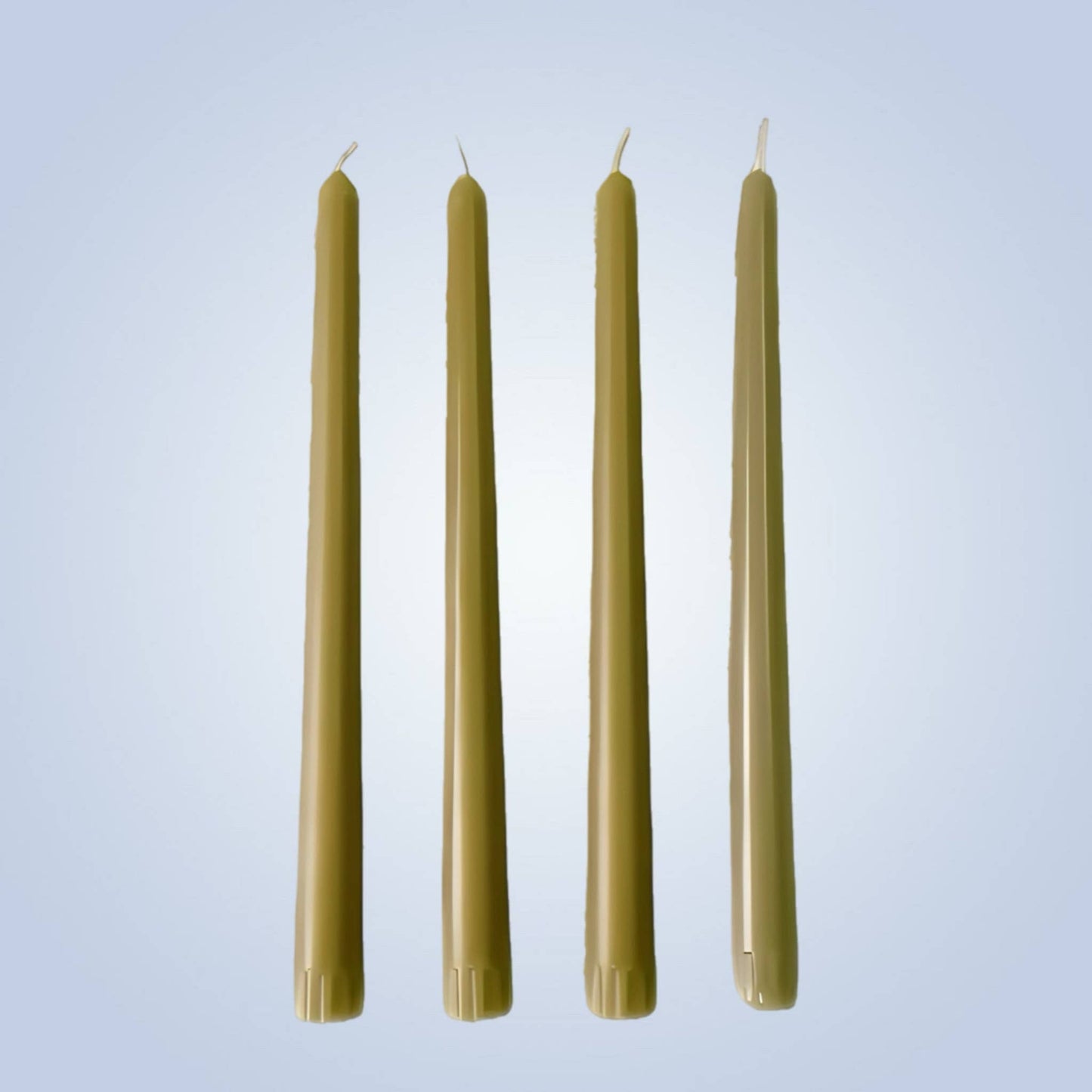 Coloured Beeswax Taper Candle | Desert Lime | 25cm