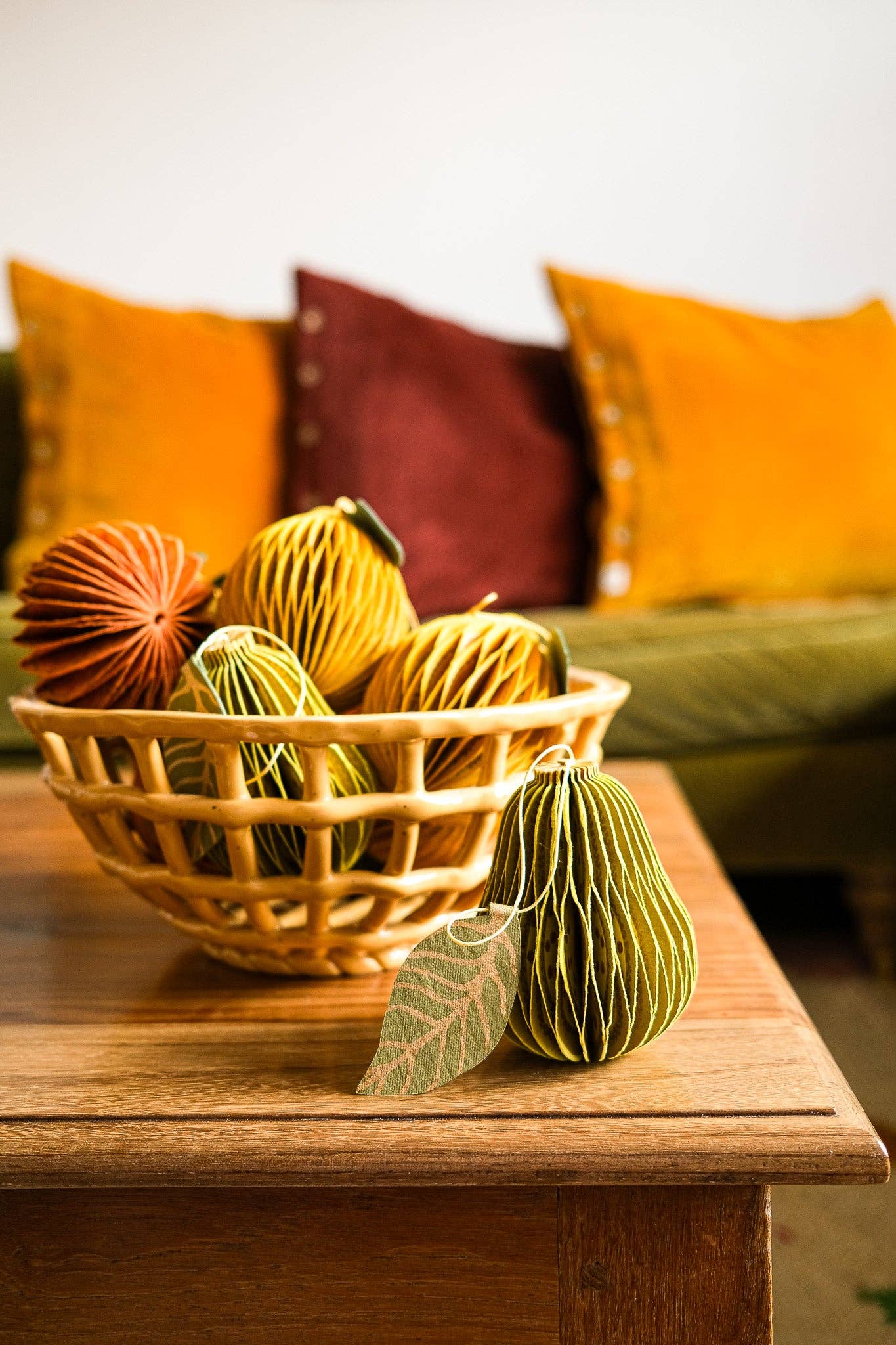 East End Press Pear Ornament