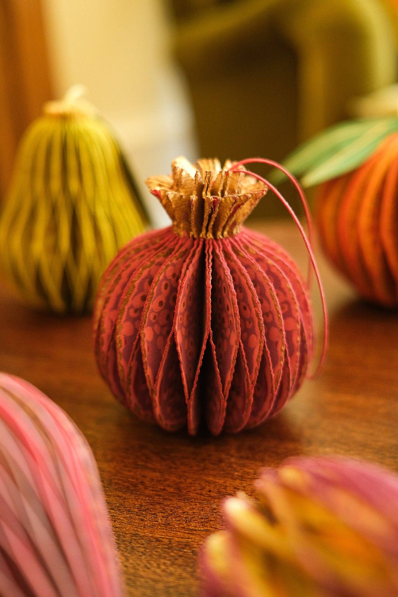 East End Press Pomegranate Ornament