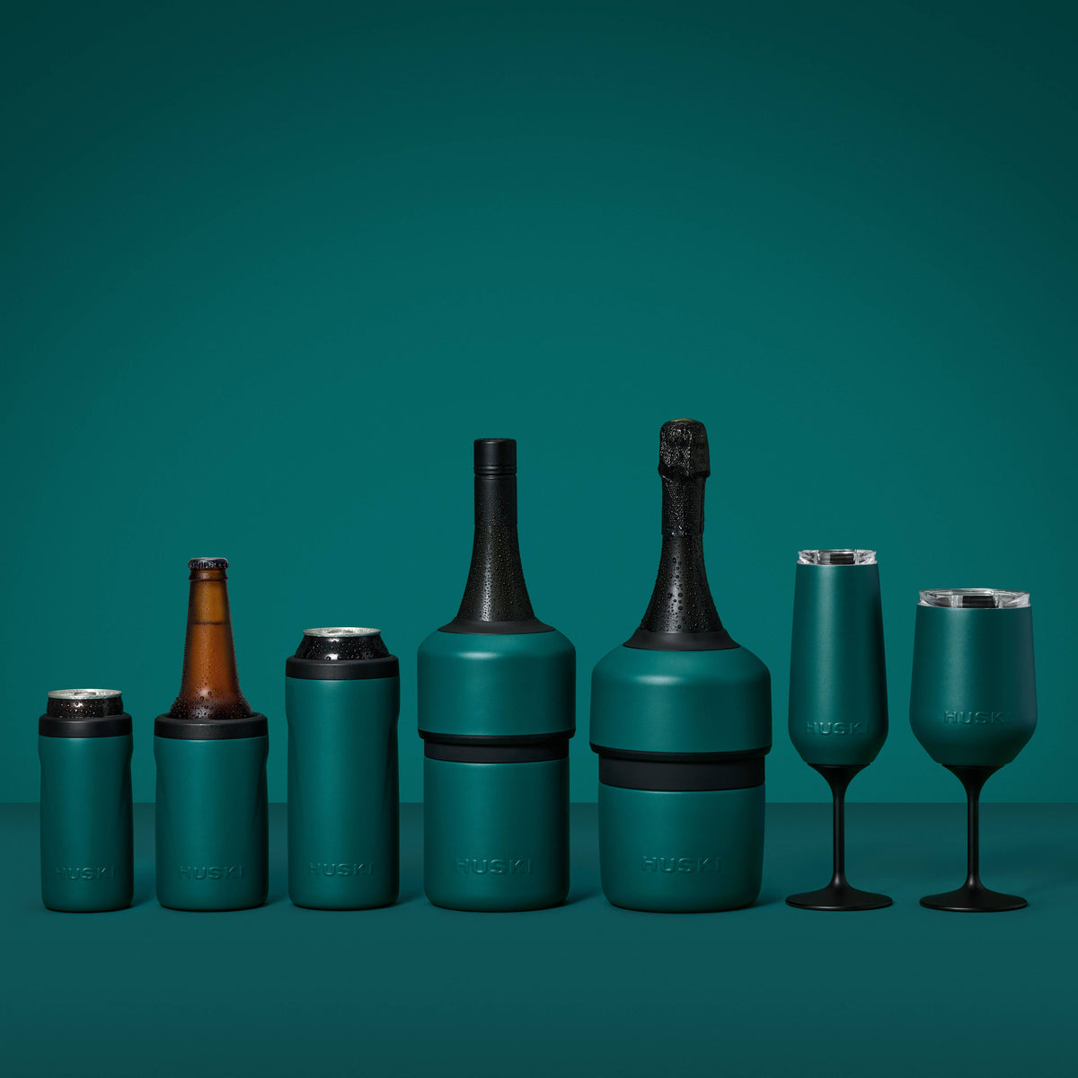 Huski Beer Cooler 2.0 - Teal