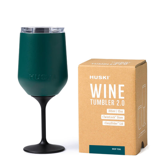 Huski Wine Tumbler 2.0 - Teal