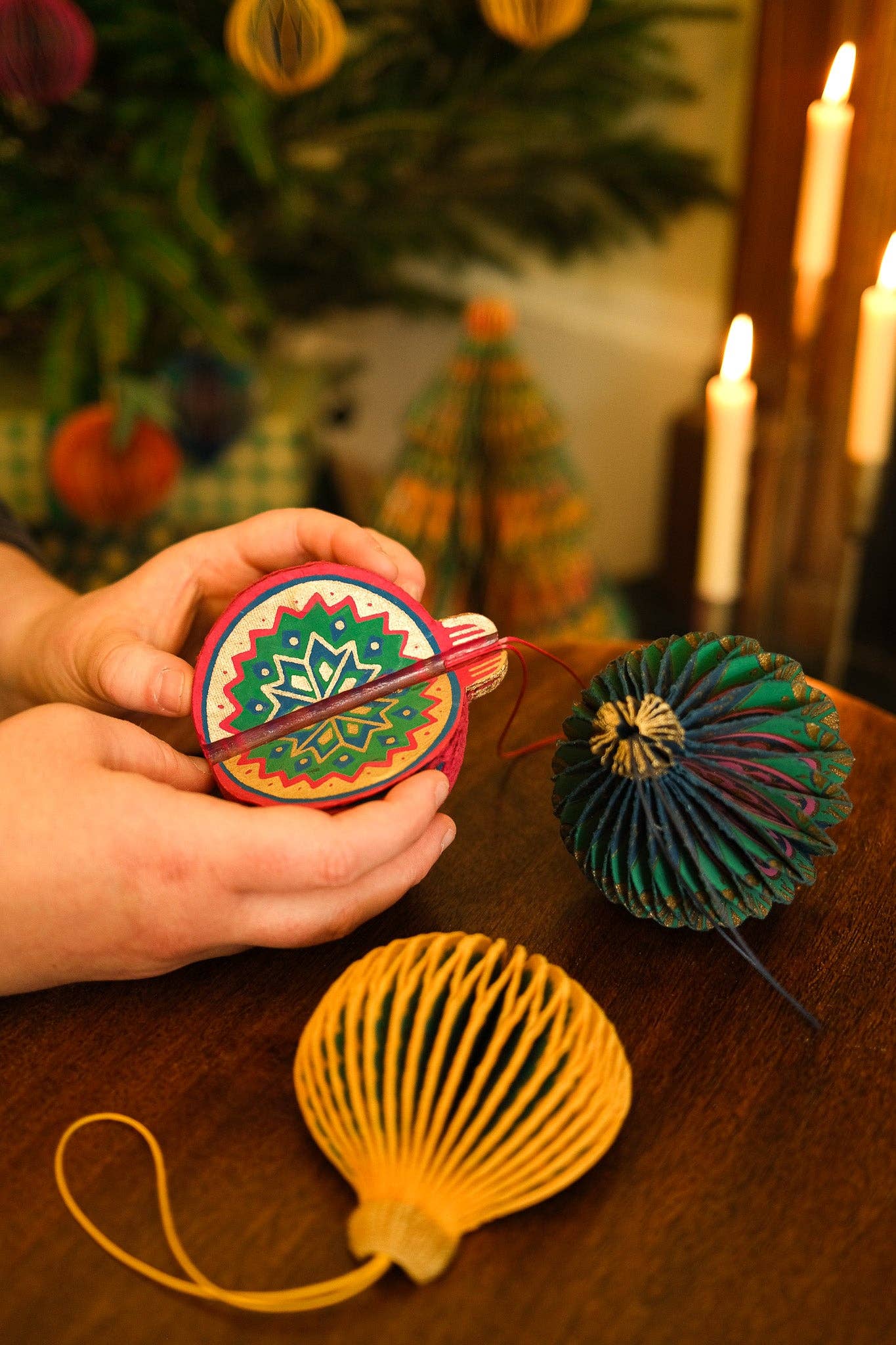 East End Press Pink Bauble Ornament