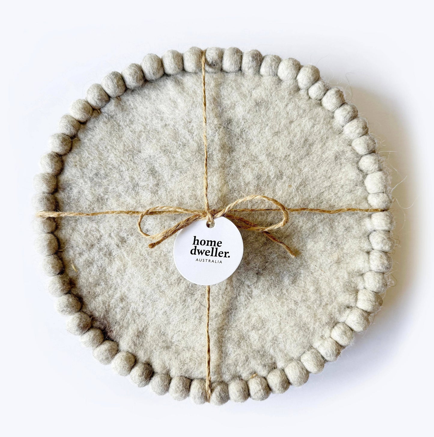 Felt Trivet Set - Cloud
