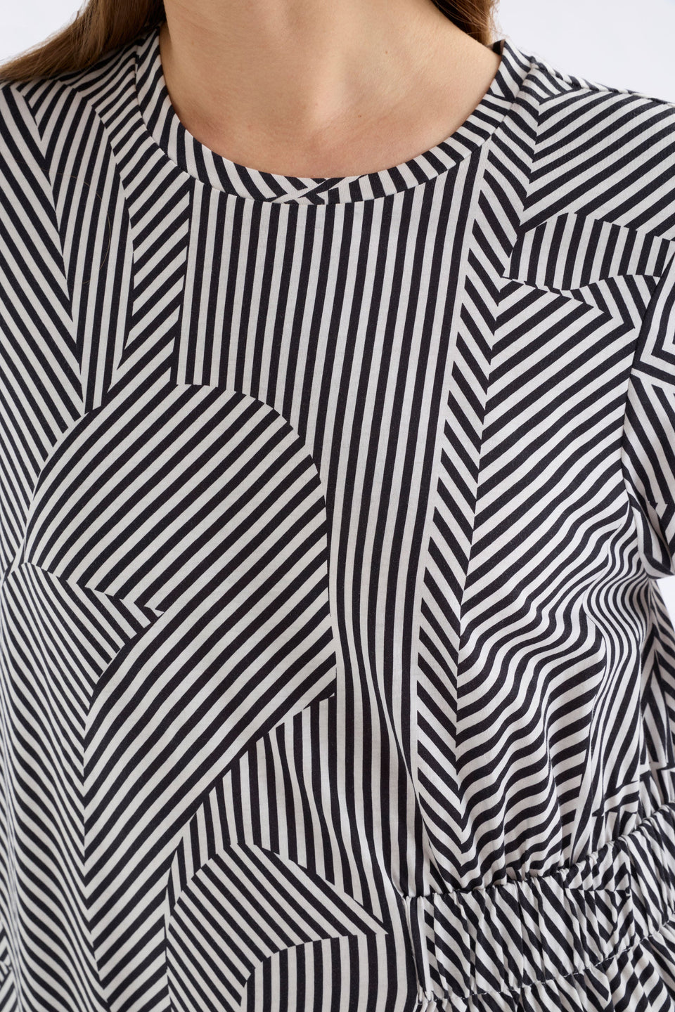 Elk Slinde Dress - Mane Print in Organic Cotton