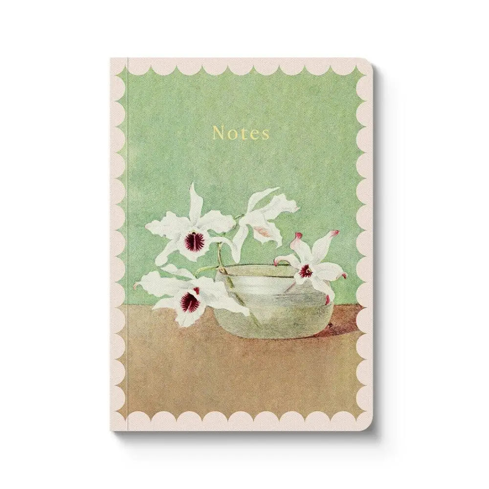 Orchid in Water A6 Soft Cover Notebook