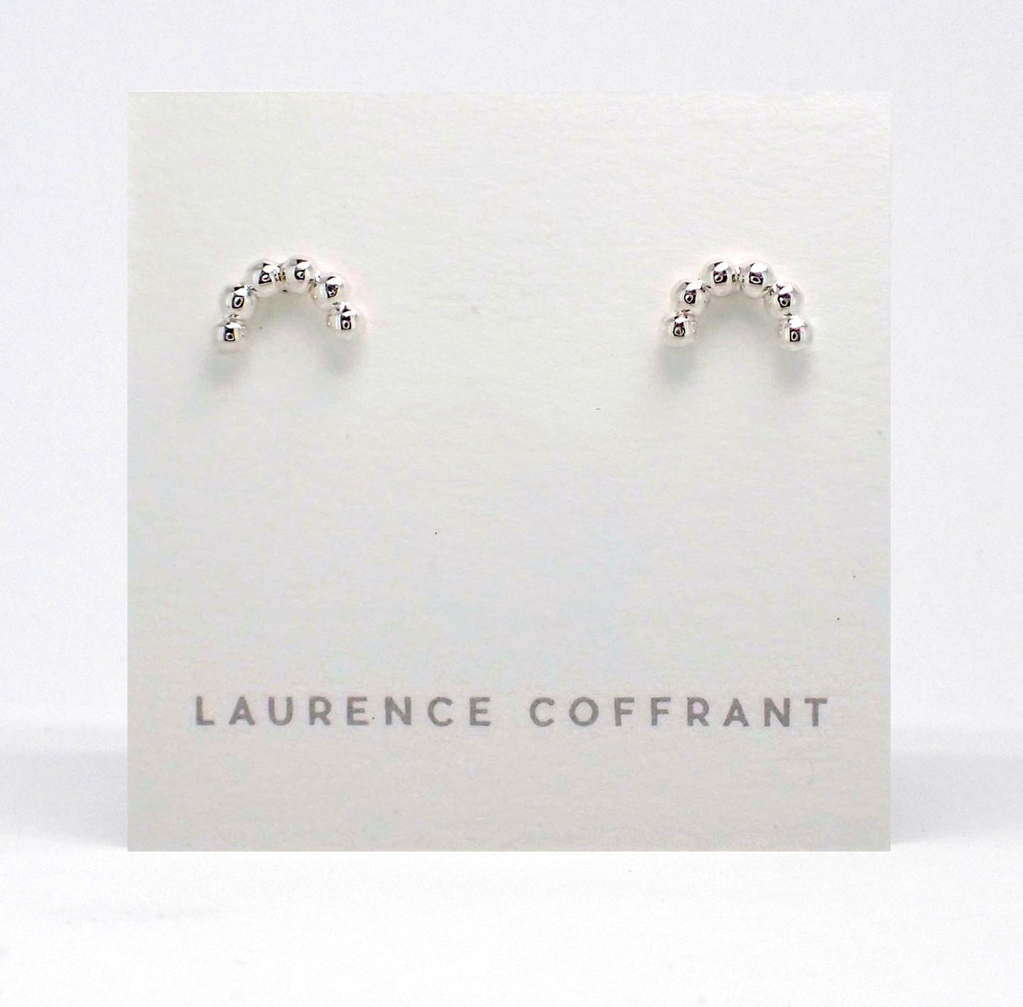 Laurence Coffrant Arc Stud Earrings