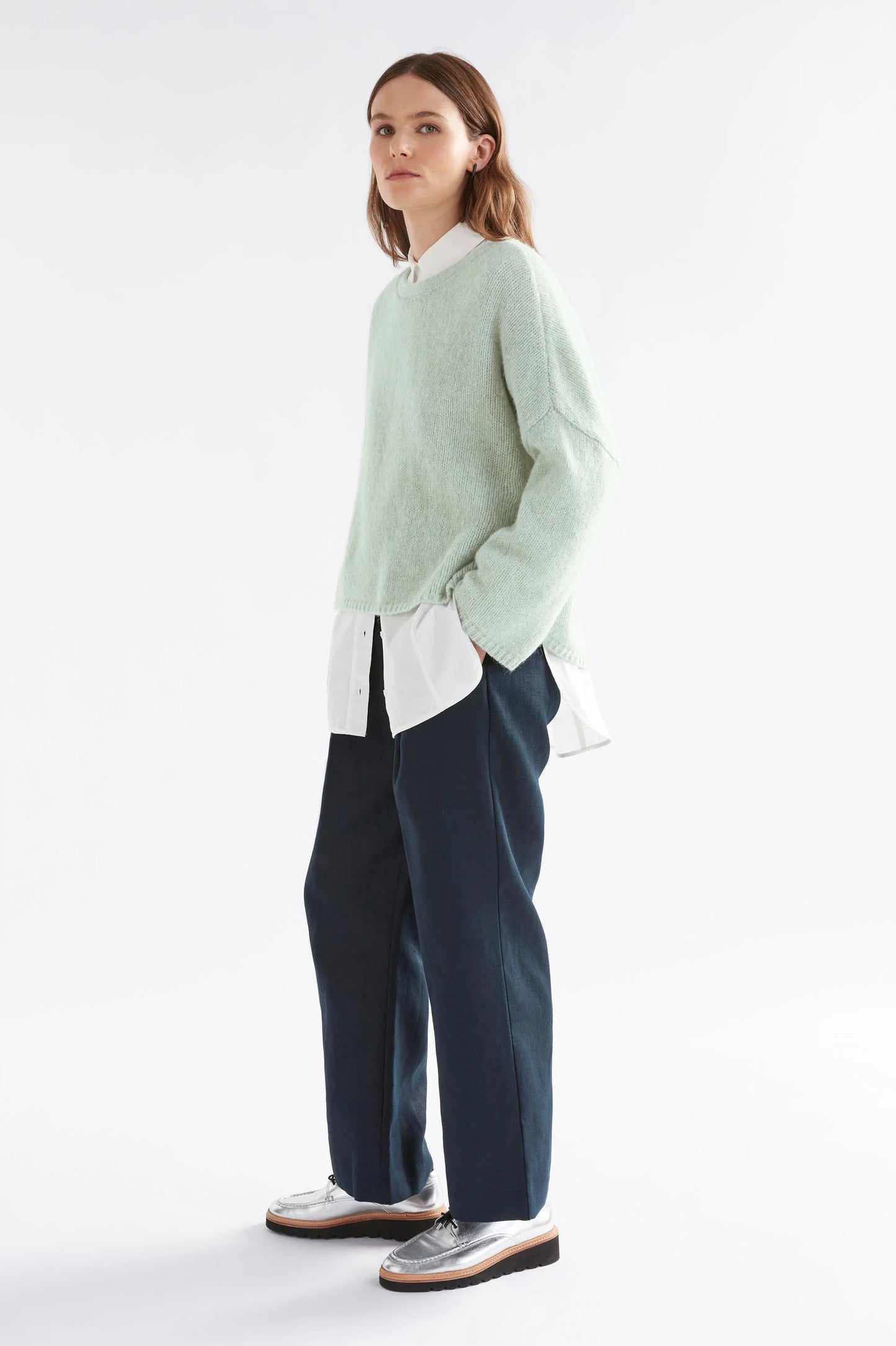 Elk Agna Sweater - Mint