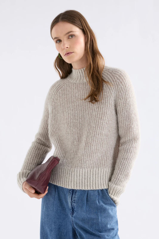 Elk Aleph Sweater - Oatmeal Melange