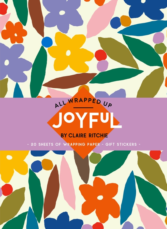 Joyful by Claire RItchie - A Wrapping Paper Book