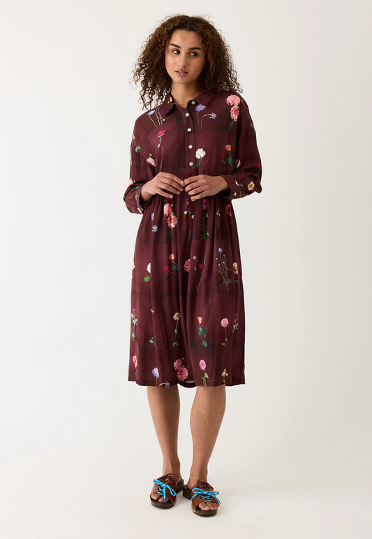 Nancybird Alla Dress - Bloom Tile