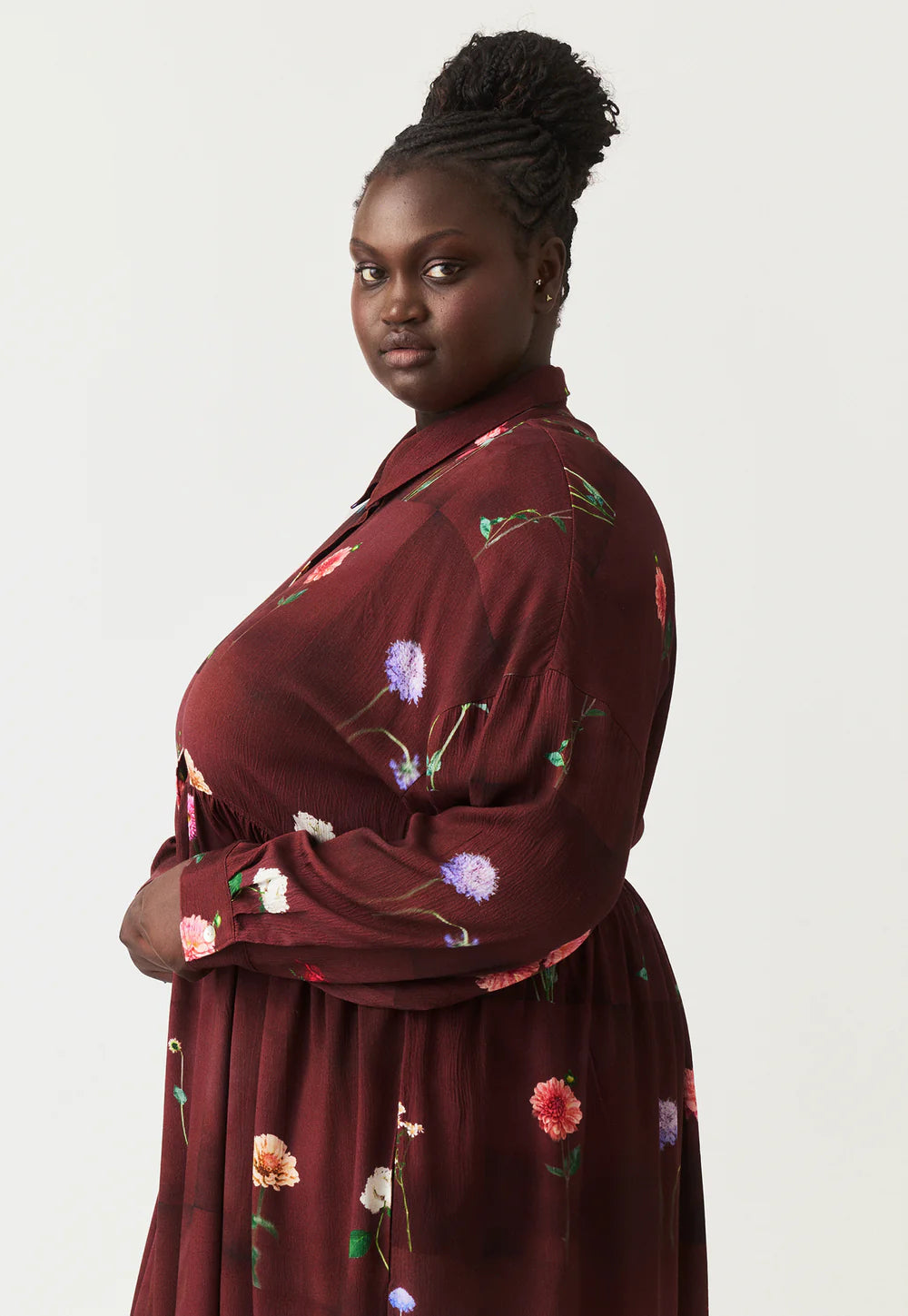 Nancybird Alla Dress - Bloom Tile