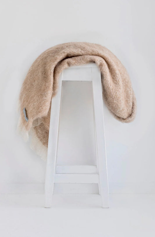 Masterweave Windermere Alpaca Blanket - Sand