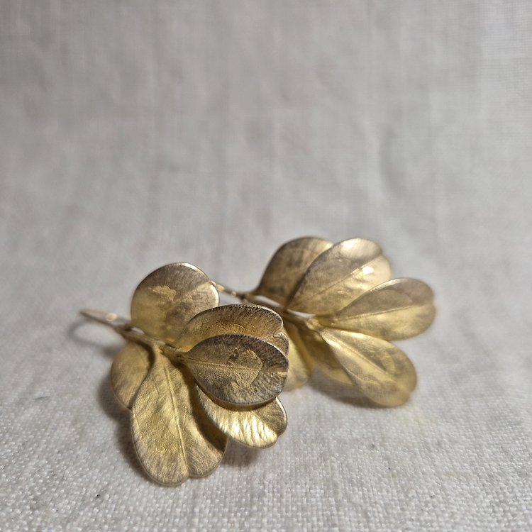 Anja Jagsch Gold Earrings - Box Bush