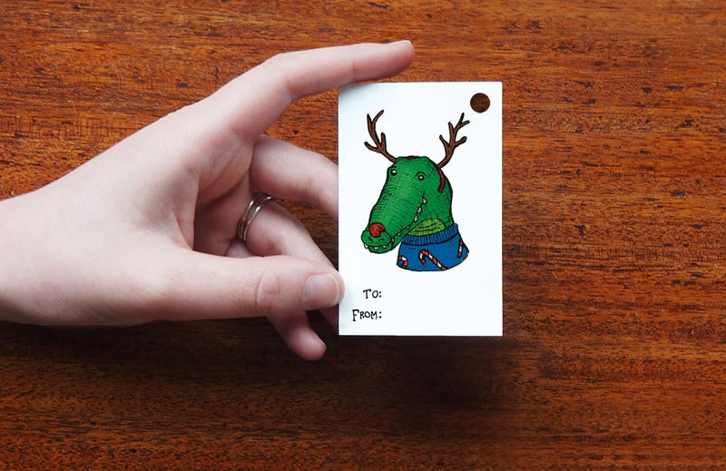 Nonsense Maker - Aussie Animal Christmas Gift Tag - Pack of 6
