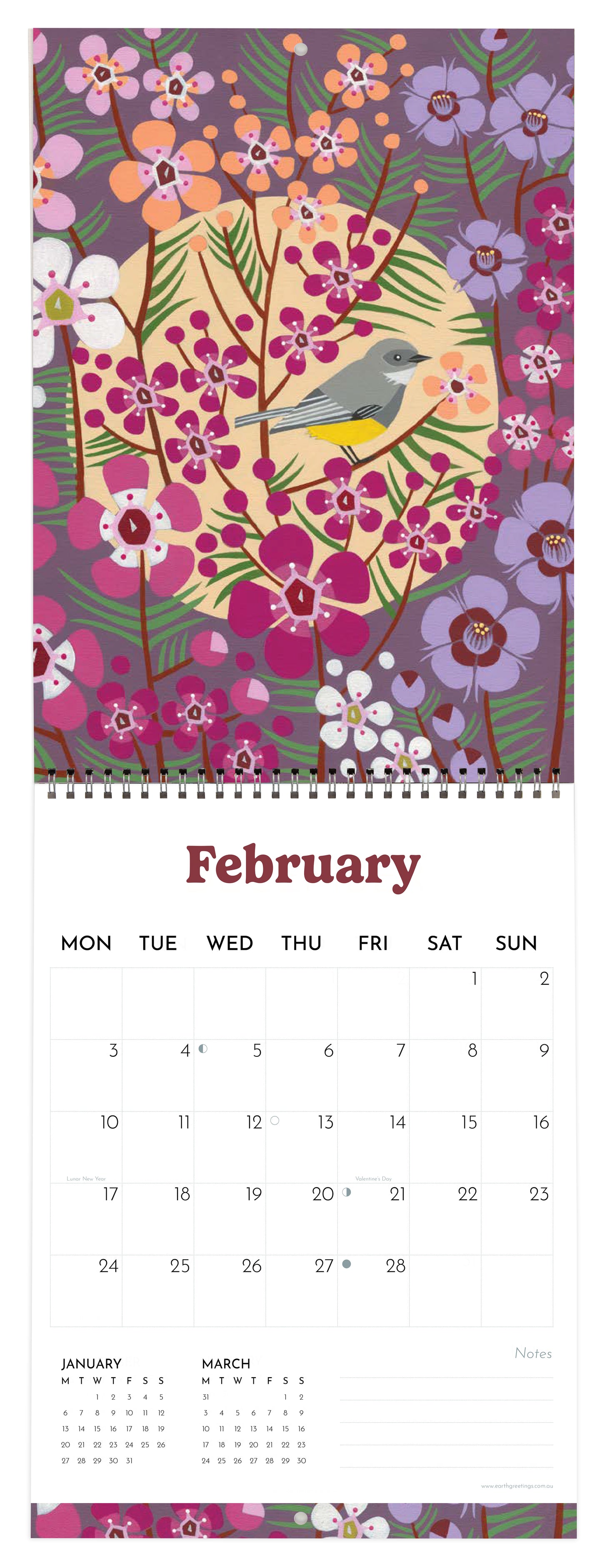 Earth Greetings 2027 Artist Calendar