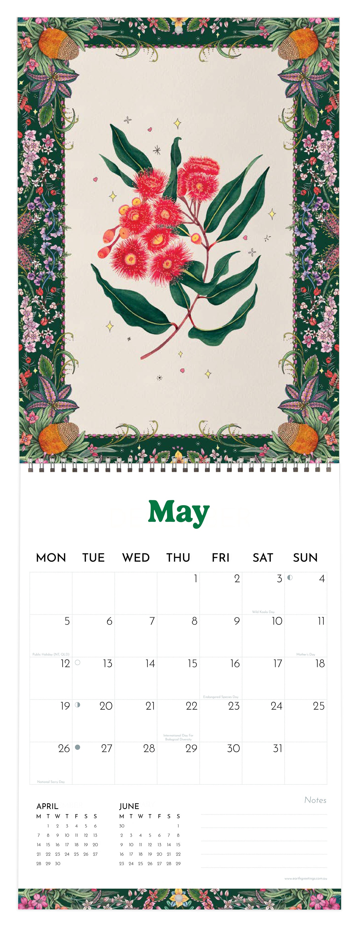 Earth Greetings 2027 Artist Calendar