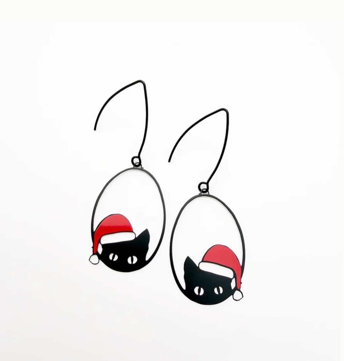 Denz Christmas Ibis Earrings
