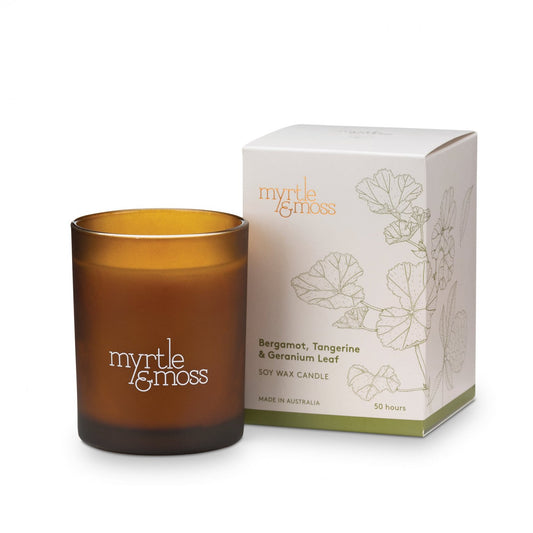 Myrtle and Moss Soy Wax Candle