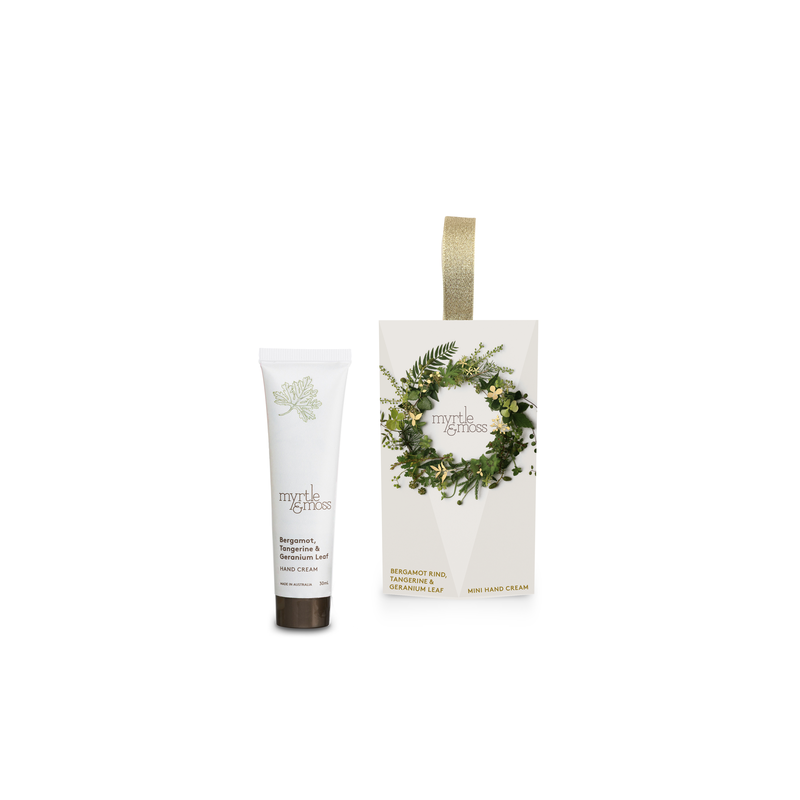 Myrtle & Moss Mini Hand Cream Christmas Ornament