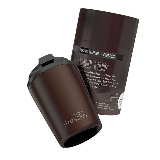 Fressko Ceramic Bino 8oz - Espresso