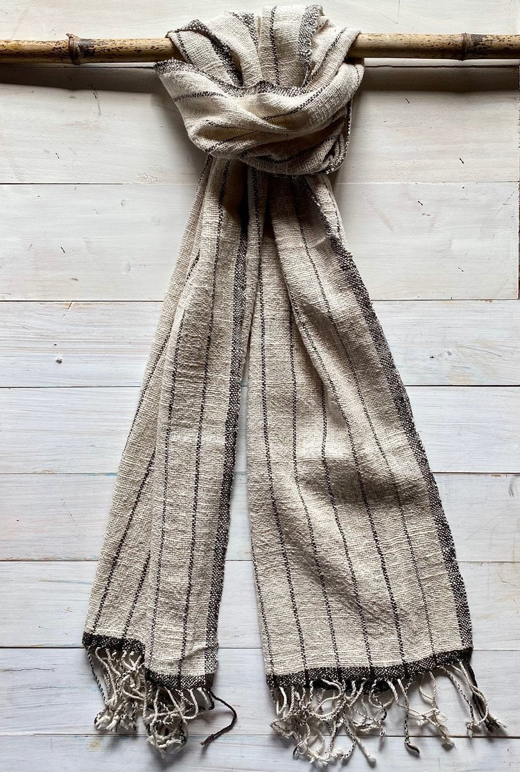 Loom Lao Cotton Scarf - Various colours