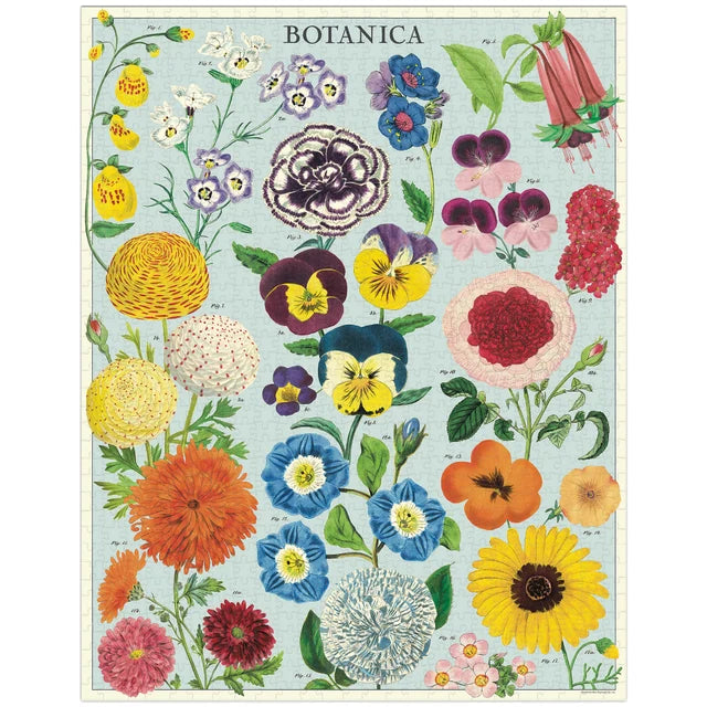 Cavallini & Co 'Botanica' 1000 Piece Vintage Puzzle