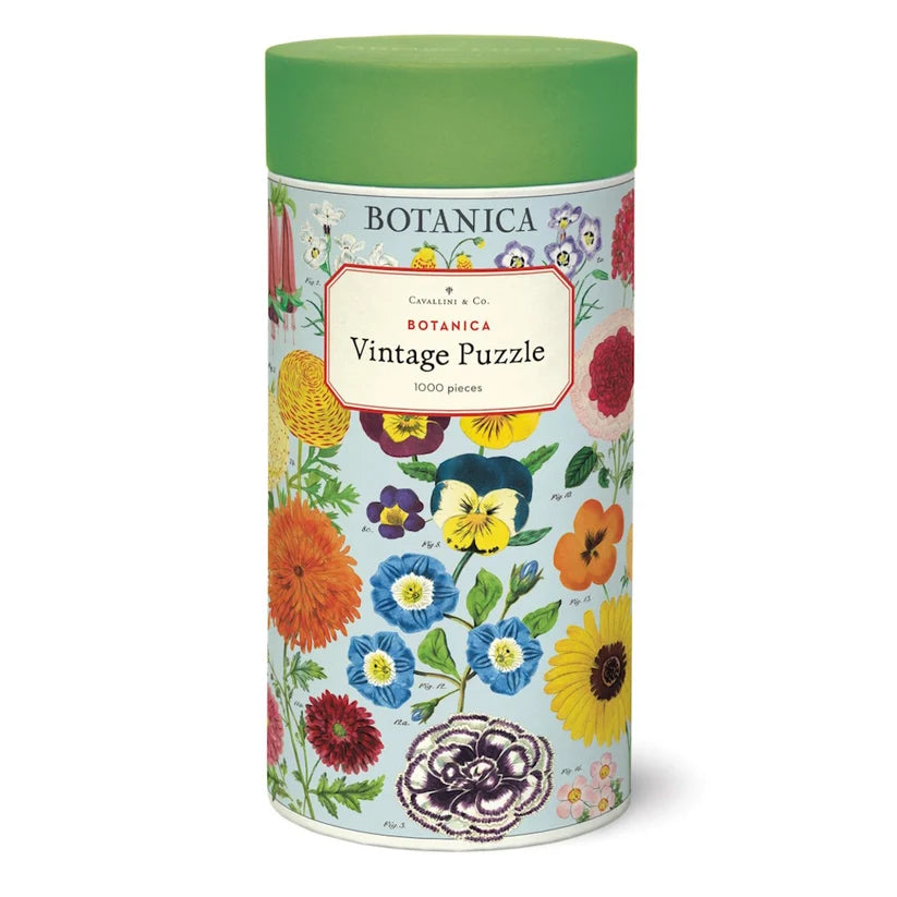 Cavallini & Co 'Botanica' 1000 Piece Vintage Puzzle