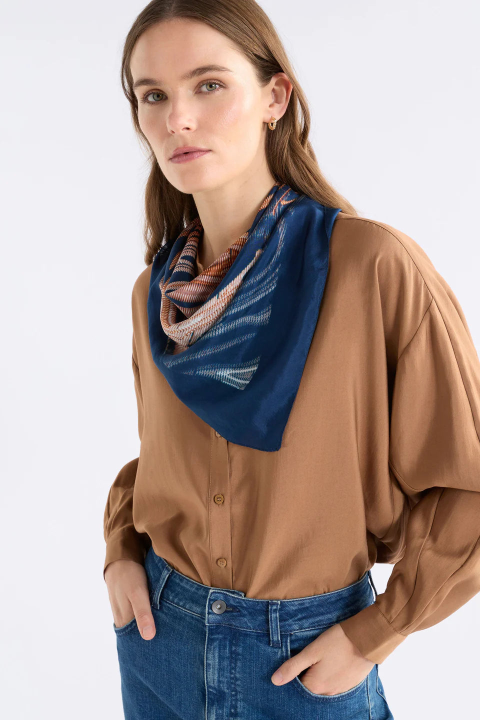 Elk Brandr Silk Scarf
