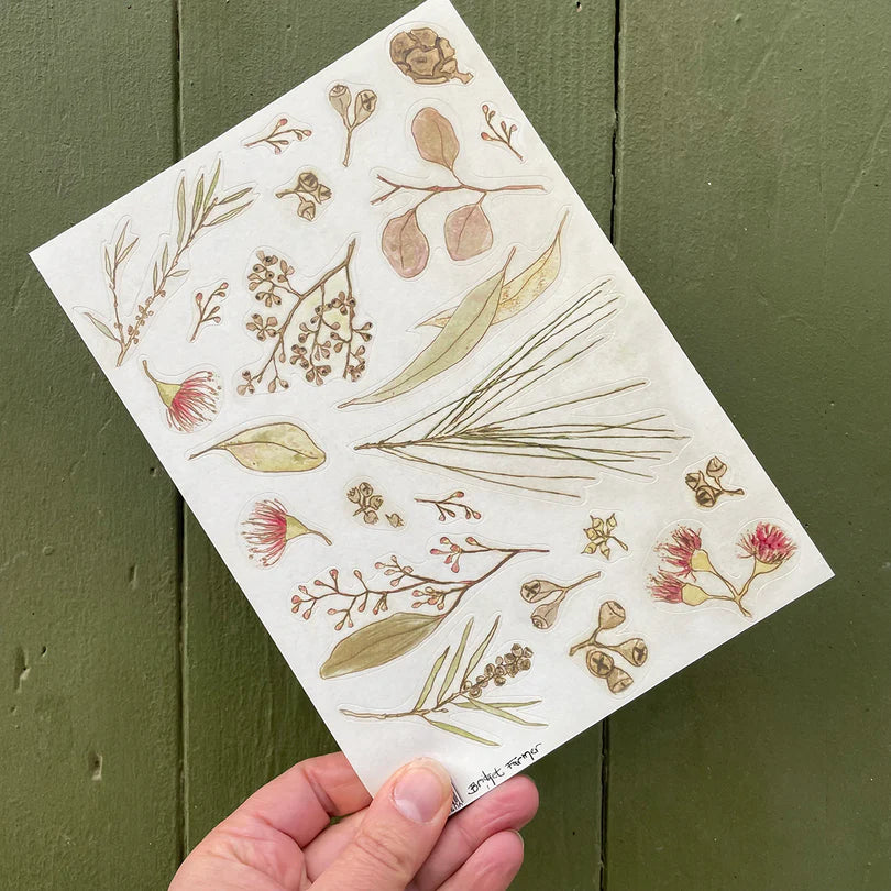 Bridget Farmer Australian Bush Sticker Sheet
