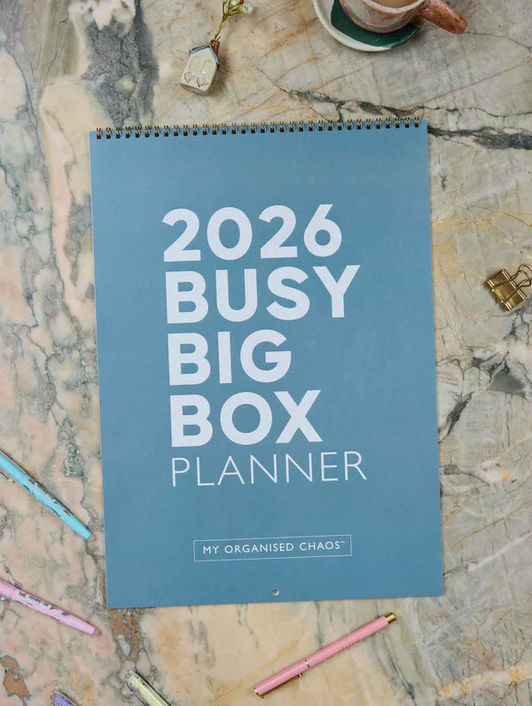 Write To Me 2026 Busy Big Box Planner
