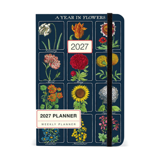 Cavallini 2027 Weekly Planner - A Year in Flowers