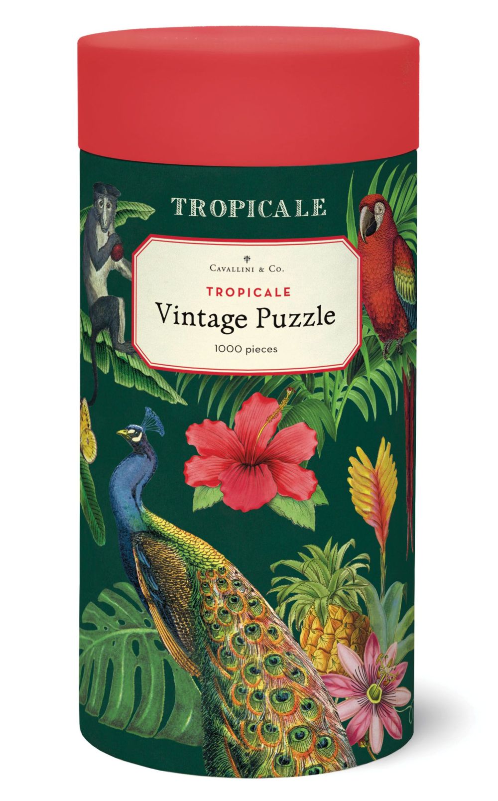Cavallini & Co Tropicale 1000 Piece Vintage Puzzle