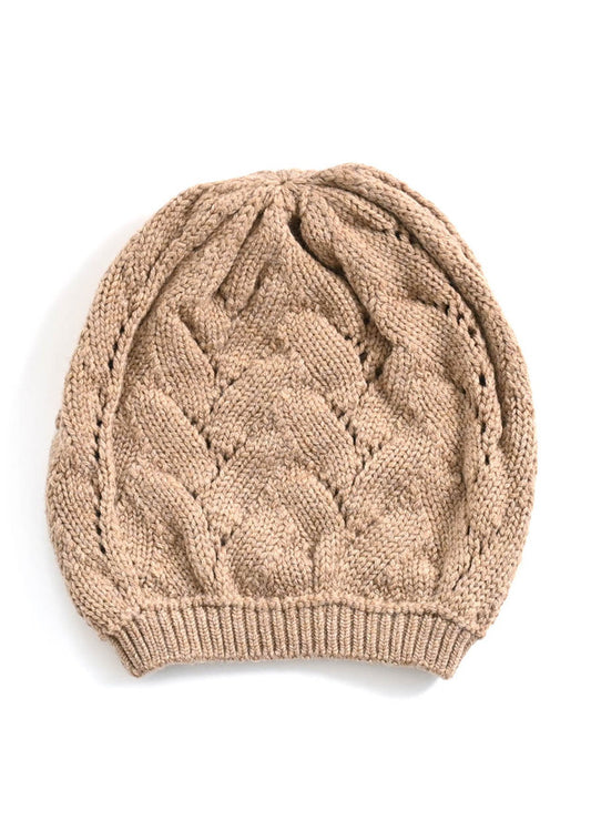 Uimi Camilla Lace Beanie - Cashew