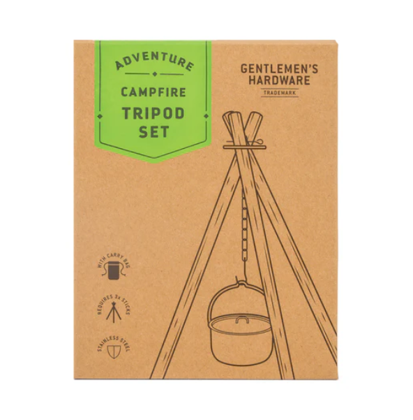 Gentlemen's Hardware Campfire Tripod Set