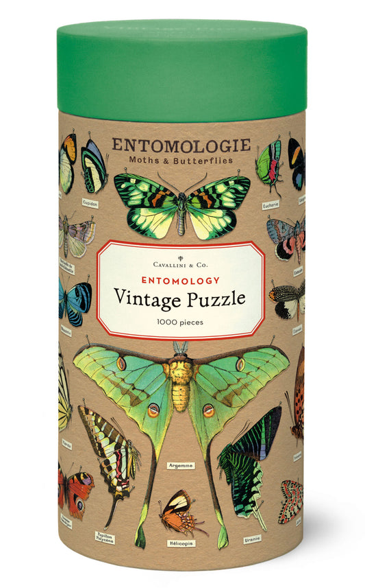 Cavallini & Co 'Entomology' 1000 Piece Puzzle