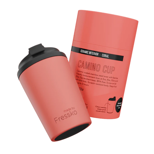 Fressko Ceramic Camino 12 oz- Coral