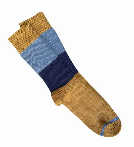 Tightology ‘Chunky Rib’ Mustard Merino Wool Socks