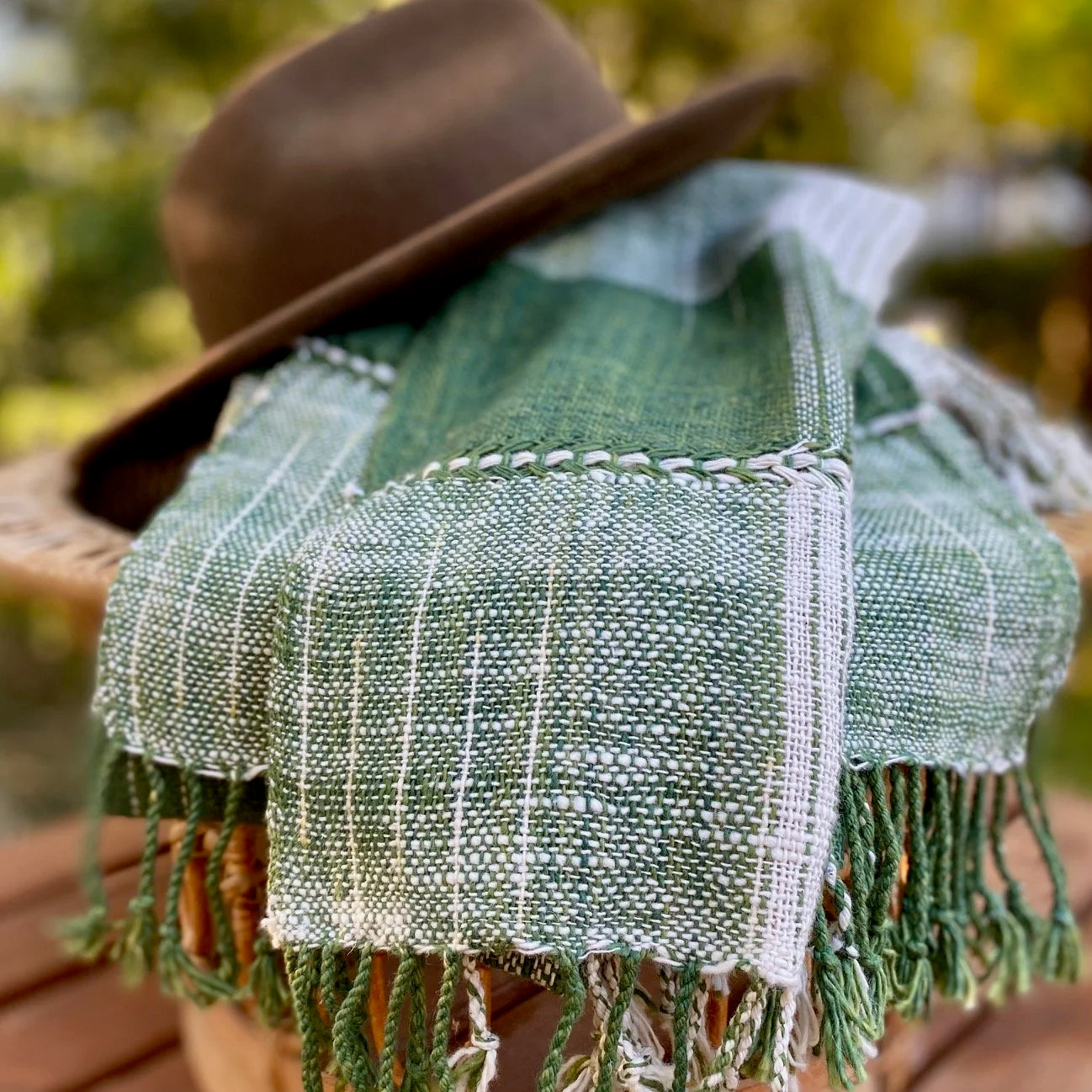 Loom Lao Cotton Scarf - Various colours
