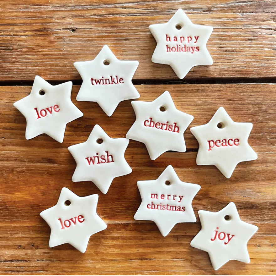 Paper Boat Press Mini Star Christmas Tag